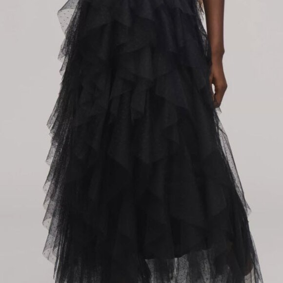 Anthropologie Dresses & Skirts - Elegant Black Layered Tulle Skirt.  Plus Size